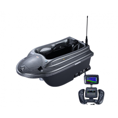 Прикормочный кораблик BOATMAN ACTOR Plus Pro Carbon с эхолотом и автопилотом