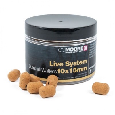 Вафтэрсы CCMoore Live System Dumbell Wafters 10x15мм Вафтэрсы CCMoore Live System Dumbell Wafters 10x15мм