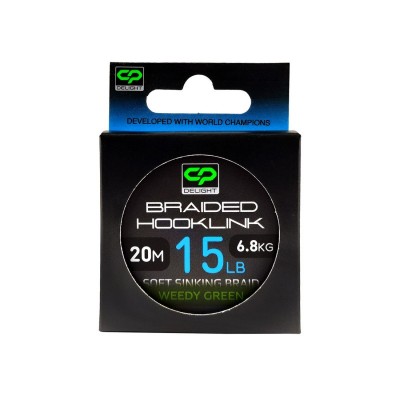 Поводковый материал CARP PRO Deligth Sinking Hooklink зеленый 15lb 20м Поводковый материал CARP PRO Deligth Sinking Hooklink зеленый 15lb 20м