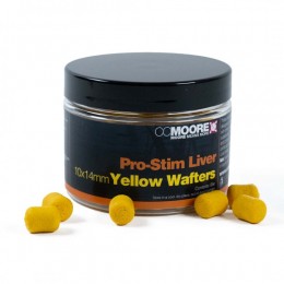 Вафтерсы CC Moore Pro-Stim Yellow dumbell wafters 10x14mm Вафтерсы CC Moore Pro-Stim Yellow dumbell wafters 10x14mm
