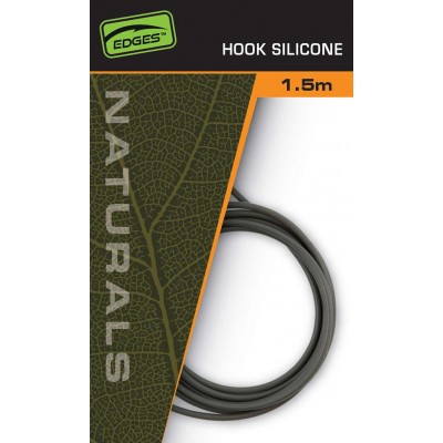 Силиконовая трубка Зеленая Fox (Фокс) - EDGES Naturals Hook Silicone, 1.5 м