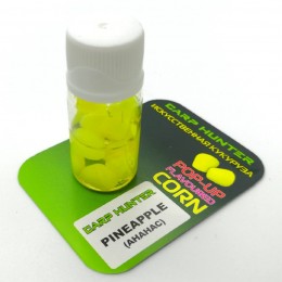 Плавающая силиконовая кукуруза CarpHunter в дипе CCMoore Pineapple (ананас) 10шт.