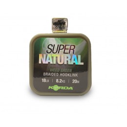 Поводковый материал Korda Supernatural Weed Green 18 lb, 20 м Поводковый материал Korda Supernatural Weed Green 18 lb, 20 м