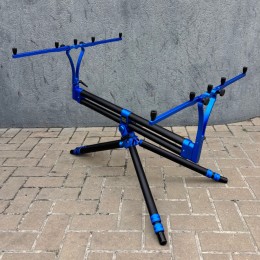 Род-под CARPHUNTER VertexPro на 3-4 удилища черный/синий (black/blue) CH-9407 Род-под CARPHUNTER VertexPro на 3-4 удилища черный/синий (black/blue) CH-9407