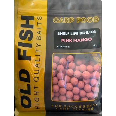 Бойлы тонущие OLD FISH BAITS - PINK MANGO 20mm