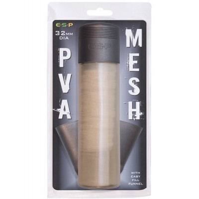 ПВА Сетка с воронкой 32 мм ESP - PVA Mesh Kit ПВА Сетка с воронкой 32 мм ESP - PVA Mesh Kit