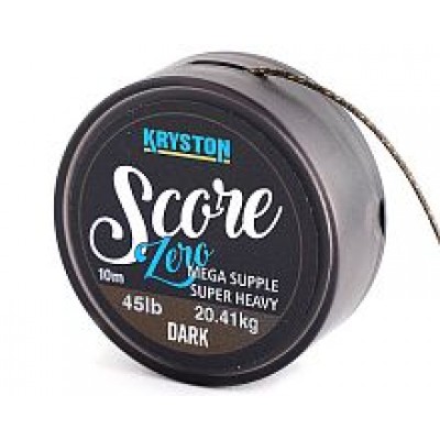 Kryston Score ZERO 45lb 10m DARK - (Ледкор без свинцового сердечника) Kryston Score ZERO 45lb 10m DARK - (Ледкор без свинцового сердечника)