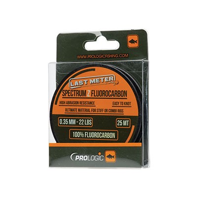 Флюорокарбон Prologic Spectrum Z Fluorocarbon 25m 0.35mm 22lbs бесцветный Флюорокарбон Prologic Spectrum Z Fluorocarbon 25m 0.35mm 22lbs бесцветный
