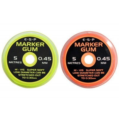 Маркерная резина 0.45 мм Оранжевая ESP - Marker Gum Orange, 5 м Маркерная резина 0.45 мм Оранжевая ESP - Marker Gum Orange, 5 м
