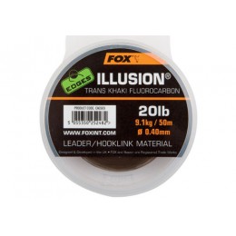 Флюрокарбоновый материал 0.40 мм Fox - EDGES Illusion Trans Khaki 9.1 кг / 20 lb, 50 м Флюрокарбоновый материал 0.40 мм Fox - EDGES Illusion Trans Khaki 9.1 кг / 20 lb, 50 м
