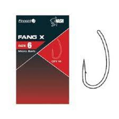 Карповый крючок Nash Fang X 6 Карповый крючок Nash Fang X 6