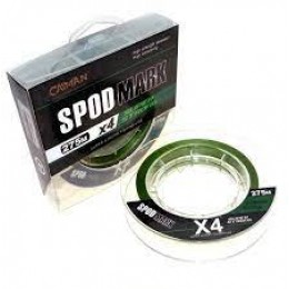 Шнур плетеный CAIMAN Spod & Mark 0.16 мм 275м зеленый 4 жилы
