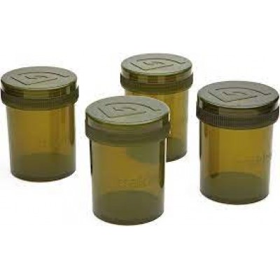 Герметичные Контейнеры Trakker Glug Pots Pack Of 4 Герметичные Контейнеры Trakker Glug Pots Pack Of 4