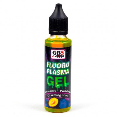 Флуоресцентный гель GBS Fluoro Plazma Charming Plum Чарующая слива Флуоресцентный гель GBS Fluoro Plazma Charming Plum Чарующая слива