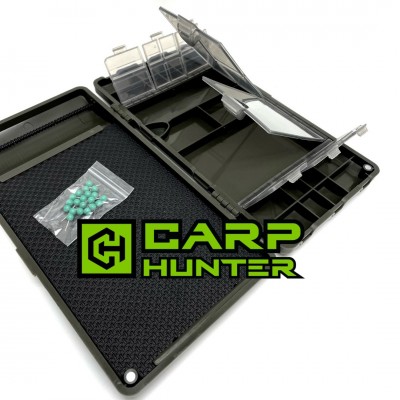 Коробка для оснасток с поводочницей CarpHunter Tackle/Rig Safe на магнитах (239*132*35мм) 
