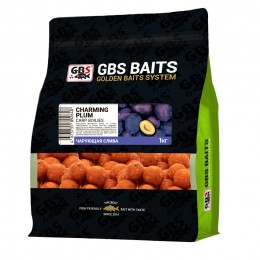 Бойлы GBS прикормочные Charming Plum Чарующая слива 20мм 1кг