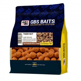 Бойлы GBS пылящие Tiger Nut Тигровый Орех 24мм 1кг Бойлы GBS пылящие Tiger Nut Тигровый Орех 24мм 1кг