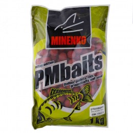 Бойлы пылящие MINENKO Strawberry 24мм (1кг)