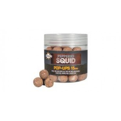Dynamite Baits Peppered Squid Pop Ups 15 mm Dynamite Baits Peppered Squid Pop Ups 15 mm