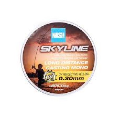 Леска Nash Highline Mono UV Yellow 0,30 mm