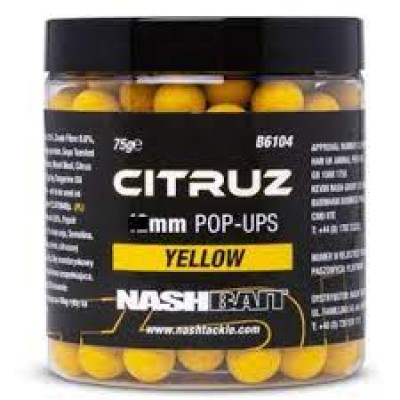 Nash Citruz Pop Ups Yellow 12mm