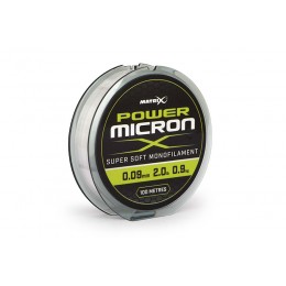 Леска монофильная Matrix Power Micron Line 0.09мм  2.0lb  0.9кг