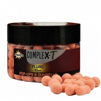 Бойлы плавающие DYNAMITE BAITS Fluro CompleX-T 10 мм Бойлы плавающие DYNAMITE BAITS Fluro CompleX-T 10 мм