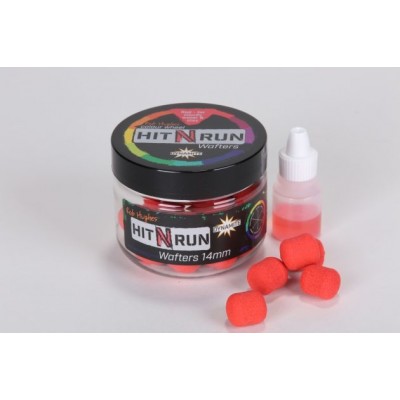 Бойлы плавающие DYNAMITE BAITS Hit n Run Pop-Up Wafter Pastel Pink 14 мм