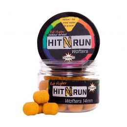 Бойлы плавающие DYNAMITE BAITS Hit n Run Pop-Up Wafter Yellow 14 мм
