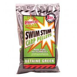 Пеллетс DYNAMITE BAITS SwimStim Betaine Green 3 мм. 900 гр