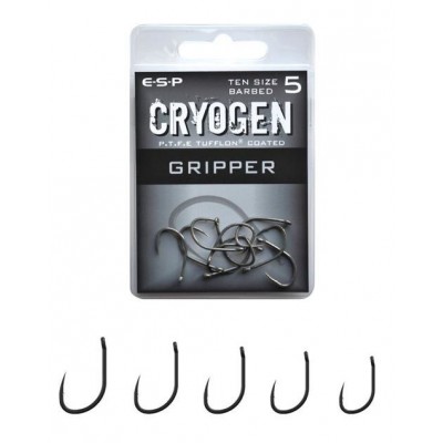 Карповые безбородые крючки ESP  - Cryogen Gripper B'less, Размер 4 Карповые безбородые крючки ESP  - Cryogen Gripper B'less, Размер 4