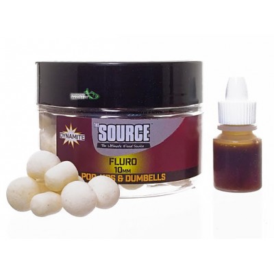 Бойлы плавающие DYNAMITE BAITS Fluro The Source 10 мм Бойлы плавающие DYNAMITE BAITS Fluro The Source 10 мм