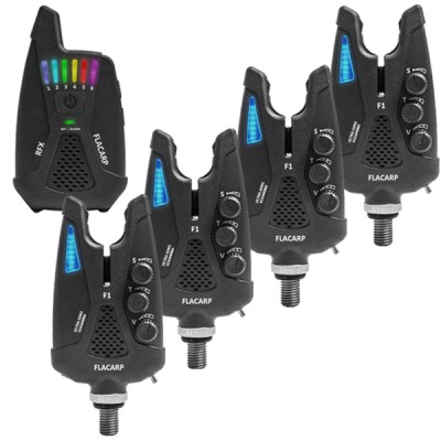 FLACARP X7+RX7 Set 4+1 Сигнализаторы Поклёвки