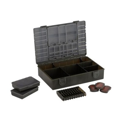 Текл бокс с наполнением FOX Loaded Medium Tackle Box EDGES Текл бокс с наполнением FOX Loaded Medium Tackle Box EDGES