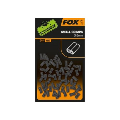 Обжимные трубки FOX Crimps EDGES 0,7 mm Обжимные трубки FOX Crimps EDGES 0,7 mm