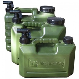 Канистра для воды с краном Ridge Monkey - Heavy Duty Water Carriers 10 л, Средняя