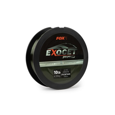 Леска Монофильная карповая 0.261 мм Fox - Exocet Pro 4.55 кг / 10 lb, 1000 м Леска Монофильная карповая 0.261 мм Fox - Exocet Pro 4.55 кг / 10 lb, 1000 м