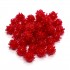 Плавающая силиконовая насадка Коронавирус Strawberry (Клубника) 12мм 40шт (красный) CARPHUNTER