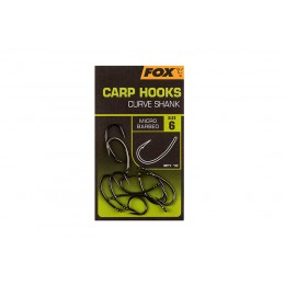 Карповый крючок Fox Carp Hooks Curve Shank номер 6
