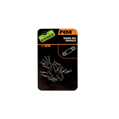 Микро-вертлюги FOX Edges Micro Rig Swivel x20