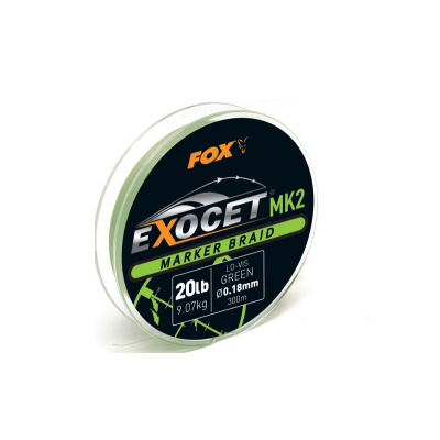 Плетёнка для маркера FOX Exocet MK2 Marker Braid 20lb x300 Плетёнка для маркера FOX Exocet MK2 Marker Braid 20lb x300