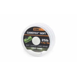 Поводковый материал FOX Camotex Light Soft 25lb 20m Поводковый материал FOX Camotex Light Soft 25lb 20m