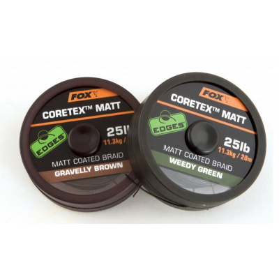 Поводковый материал Fox Matt Coretex Weedy Green 25lb Поводковый материал Fox Matt Coretex Weedy Green 25lb