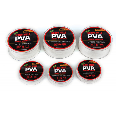 ПВА сетка Fox EDGES PVA MESH SYSTEM Slow Melt 25mm Narrow 5m