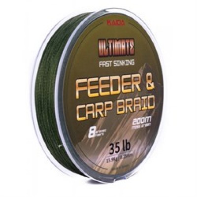 Плетёный шнур Kaida Ultimate Feeder & Carp Braid 200м 0,14м