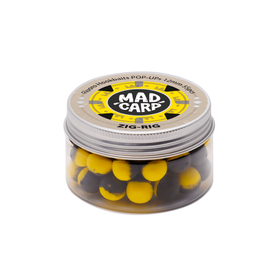 Бойлы плавающие Mad Carp ZIG-RIG Pop-Ups (Фруктовый Аромат)