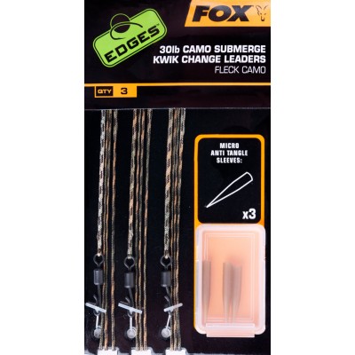 Оснастка в сборе Fox Edges Submerge Camo Leaders Kwik Change Kit