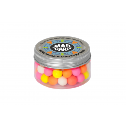 Бойлы плавающие Mad Carp Baits PINEAPPLE & N'BUTYRIC Pop-Ups COLOR MIX (Ананас и Масляная Кислота) набор бойлов разного цвета 10mm Бойлы плавающие Mad Carp Baits PINEAPPLE & N'BUTYRIC Pop-Ups COLOR MIX (Ананас и Масляная Кислота) набор бойлов разного цвета 10mm