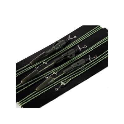 Монтаж Leadcore system & safety clip 35lb #001