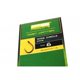 Крючки PB Products WIDE CIRCLE PTFE номер 4 Крючки PB Products WIDE CIRCLE PTFE номер 4